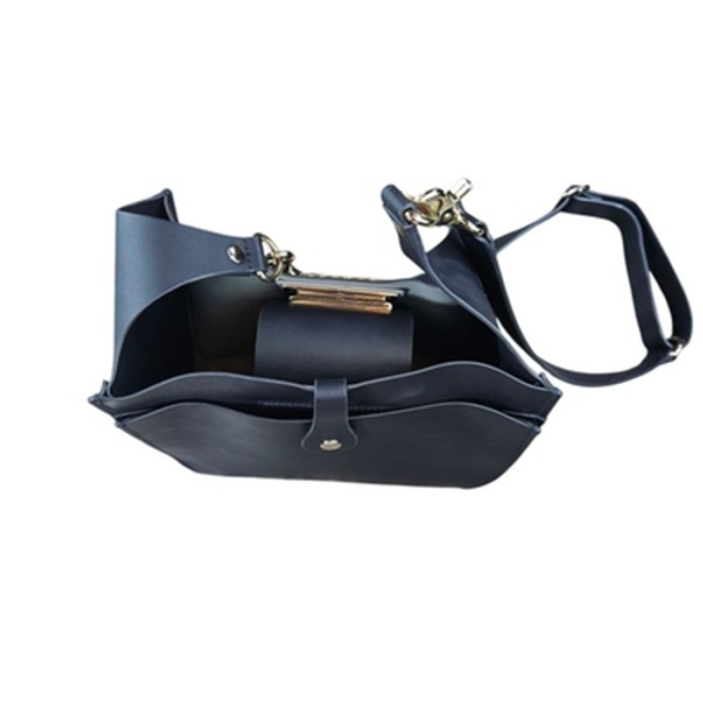 ZAC Zac Posen Crossbody Bag Womens Leather Gold Hardware‎ Shoulder Purse Handbag - Picture 11 of 16